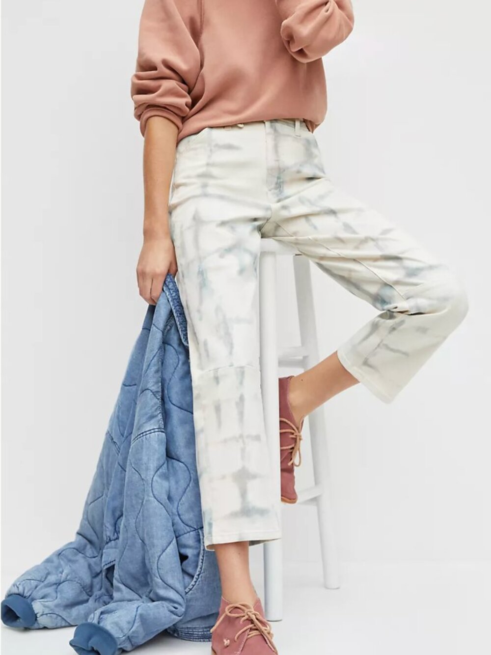 Pilcro Ultra High-Rise Relaxed Carpenter Jeans - 29"